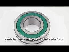 Operação suave Rolamentos de esferas de ranhuras profundas Rolamentos de óleo sólido Alta capacidade de carga Design selado