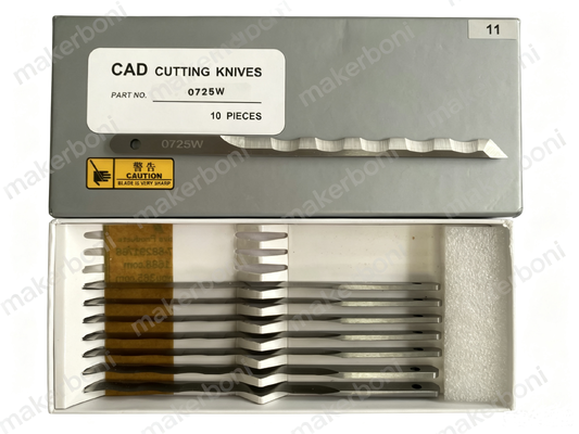 comprar Lâmina de corte industrial onda 0725W para máquina de corte automático CAD online manufacture