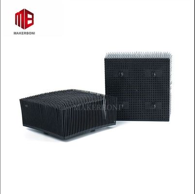 060548 70144014 Bristle preto de nylon para bullmer com pé redondo