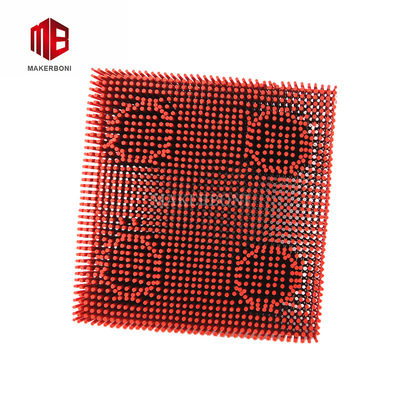 Bricos de borracha de nylon vermelho 130297 702583 Para máquina de corte Vector Vt5000 Vt7000