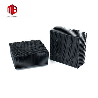 060548 70144014 tijolos de nylon preto com pé redondo para bullmer