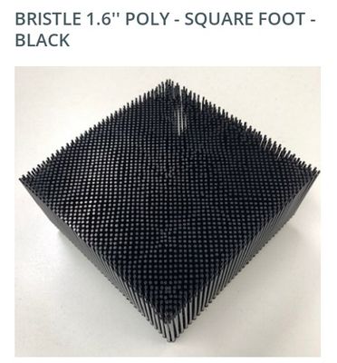 92911001 Panela de nylon   Black Square Foot Poly Auto Cutter Bristle para Gerber GT7250