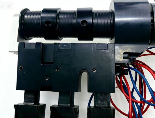 Braço de afiador com motor de corrente contínua de 24 V e dedos mecânicos com molas para Morgan NEXT 90