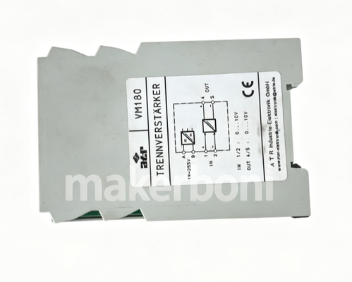 Amplificador de isolamento de sinal A23 62995, E/S de 0-10 V, módulo de trilho DIN 19-255 V CA/CC